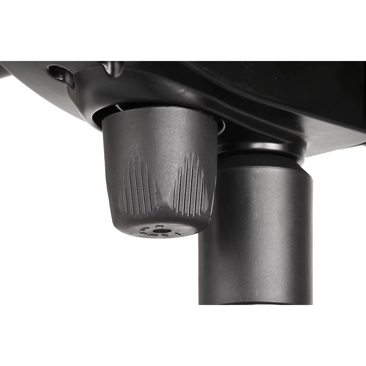 Schäfer Shop Pure Siège de bureau SSI PROLINE P1 Clean, avec accoudoirs, mécanisme synchrone ponctuel, assise avec disques intervertébraux, revêtement antibactérien, noir