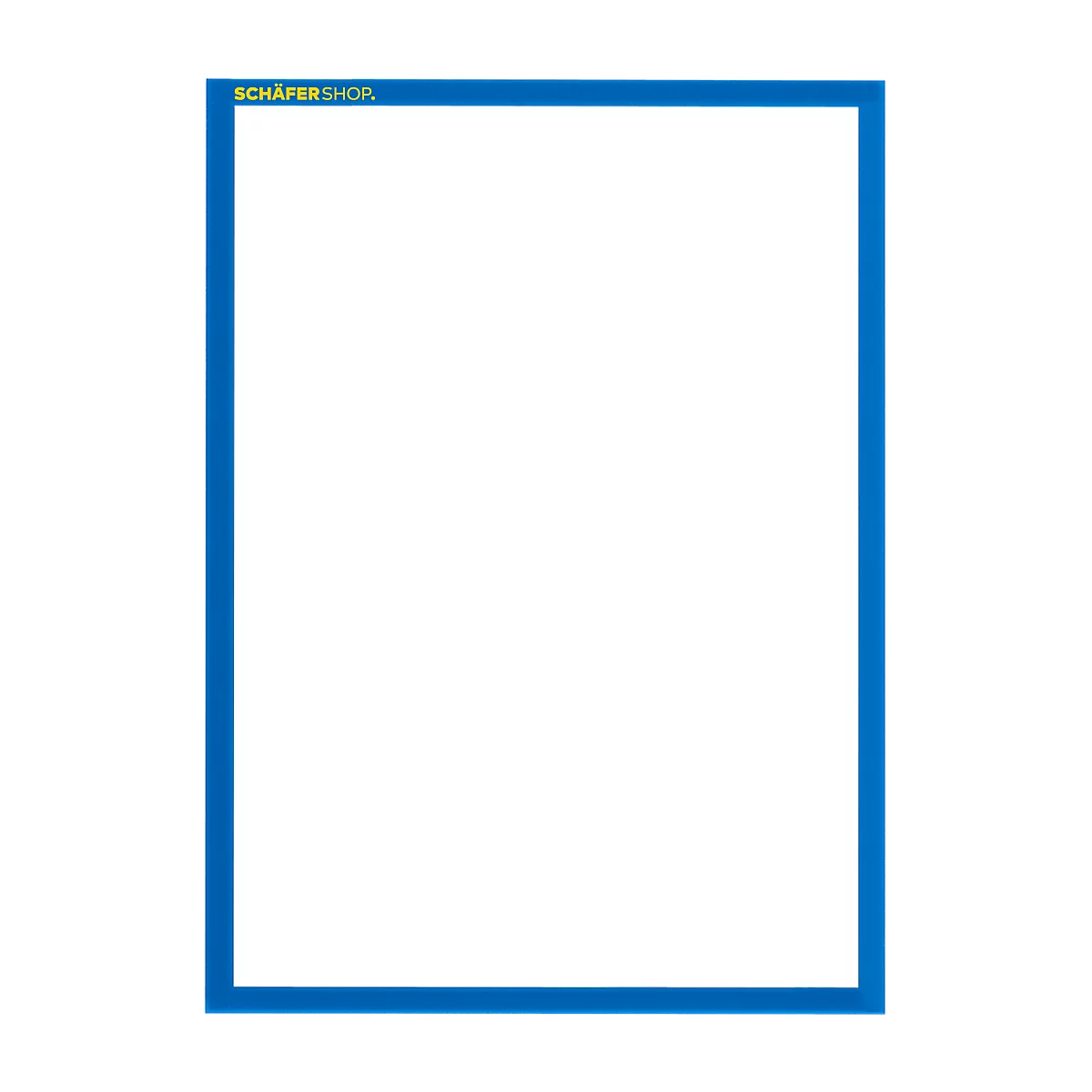 Schäfer Shop Pure SSI Magnetrahmen Standard, DIN A4 Hochformat, 5 Stück, blau
