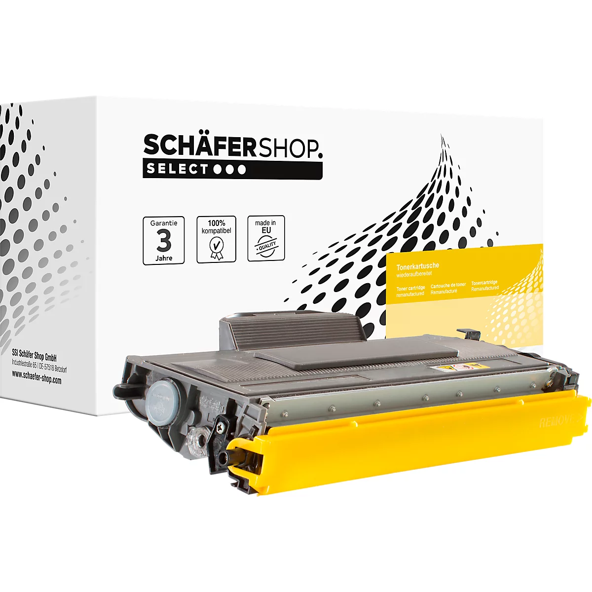 Schäfer Shop Select 2x Tonerkompatibel zu SSI, kompatibel zu Brother TN2120XXL