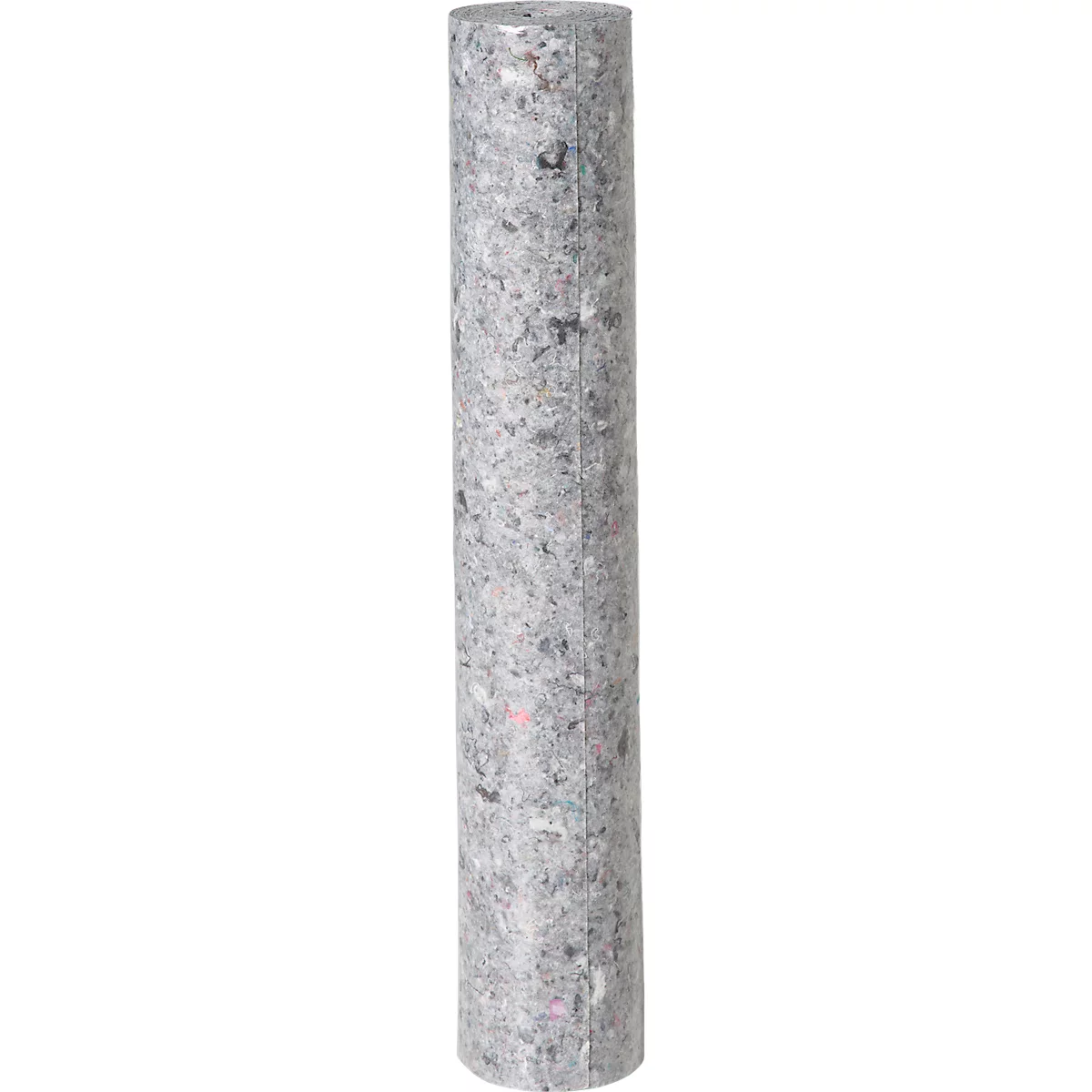 Ein zylindrischer Kern aus grauem, gesprenkeltem Beton mit sichtbarer Gesteinskörnung.