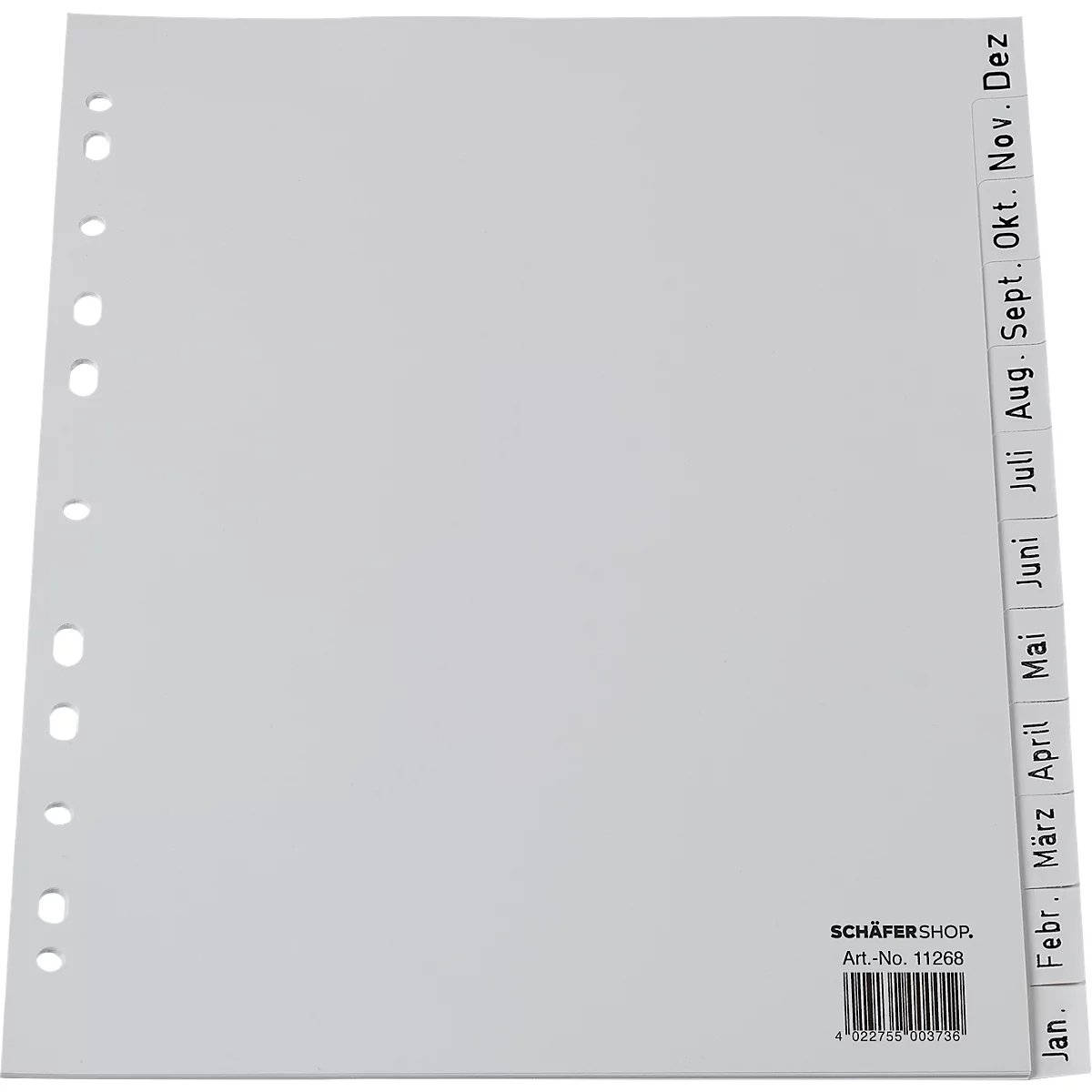 Schäfer Shop Select aflopende PP-indexbladen, kalender dec.-jan.