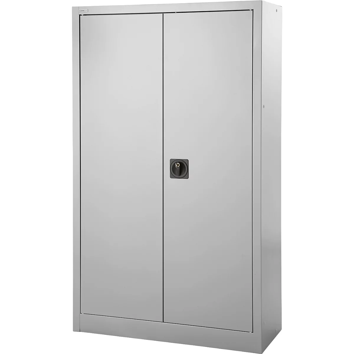 Schäfer Shop Select archiefkast, afsluitbaar, hoogte 1585 mm, breedte 950 mm, aluminium zilver