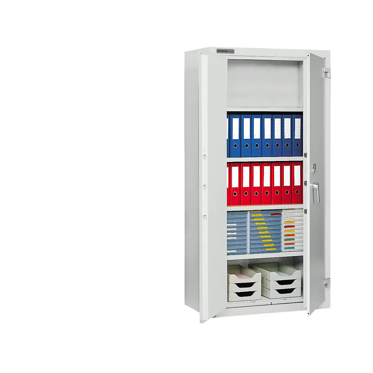 Schäfer Shop Select Archiefkast FAS 1/9, zonder binnenvak, 2-deurs