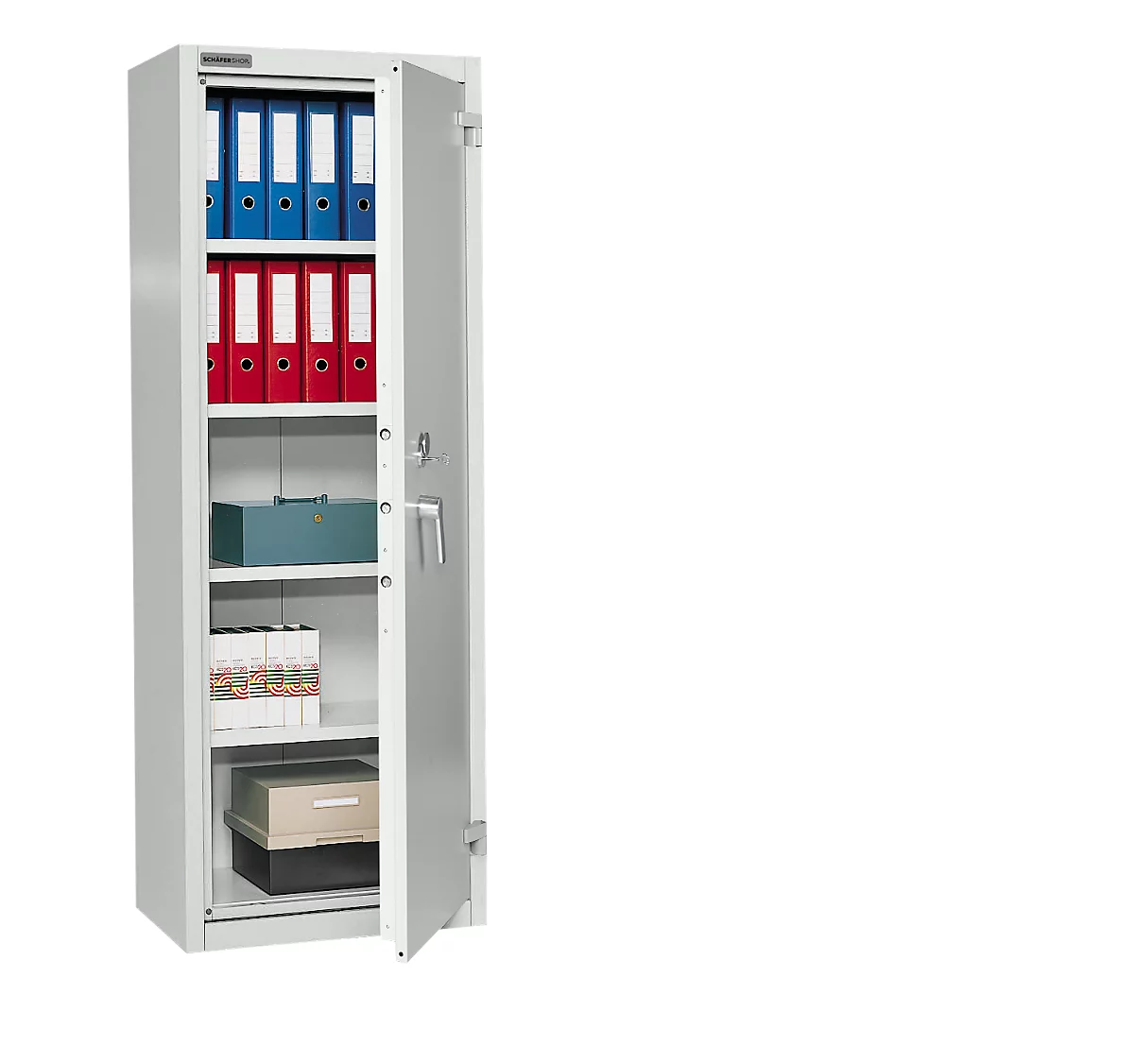 Schäfer Shop Select Armario archivador FAS 2, con compartimento interior, 1 puerta