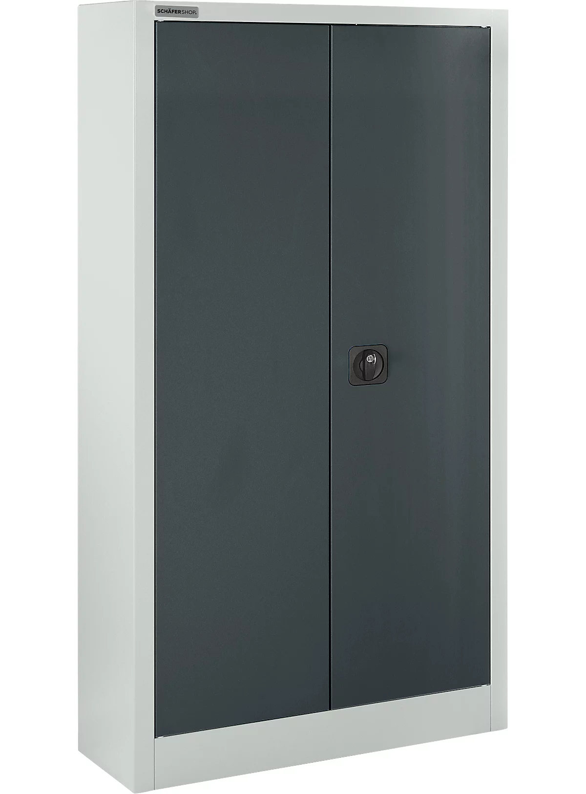 Schäfer Shop Select Armario de material MSI 16408i , ancho 800 x fondo 400 x alto 1535 mm, 3 estantes, acero, gris claro/gris antracita