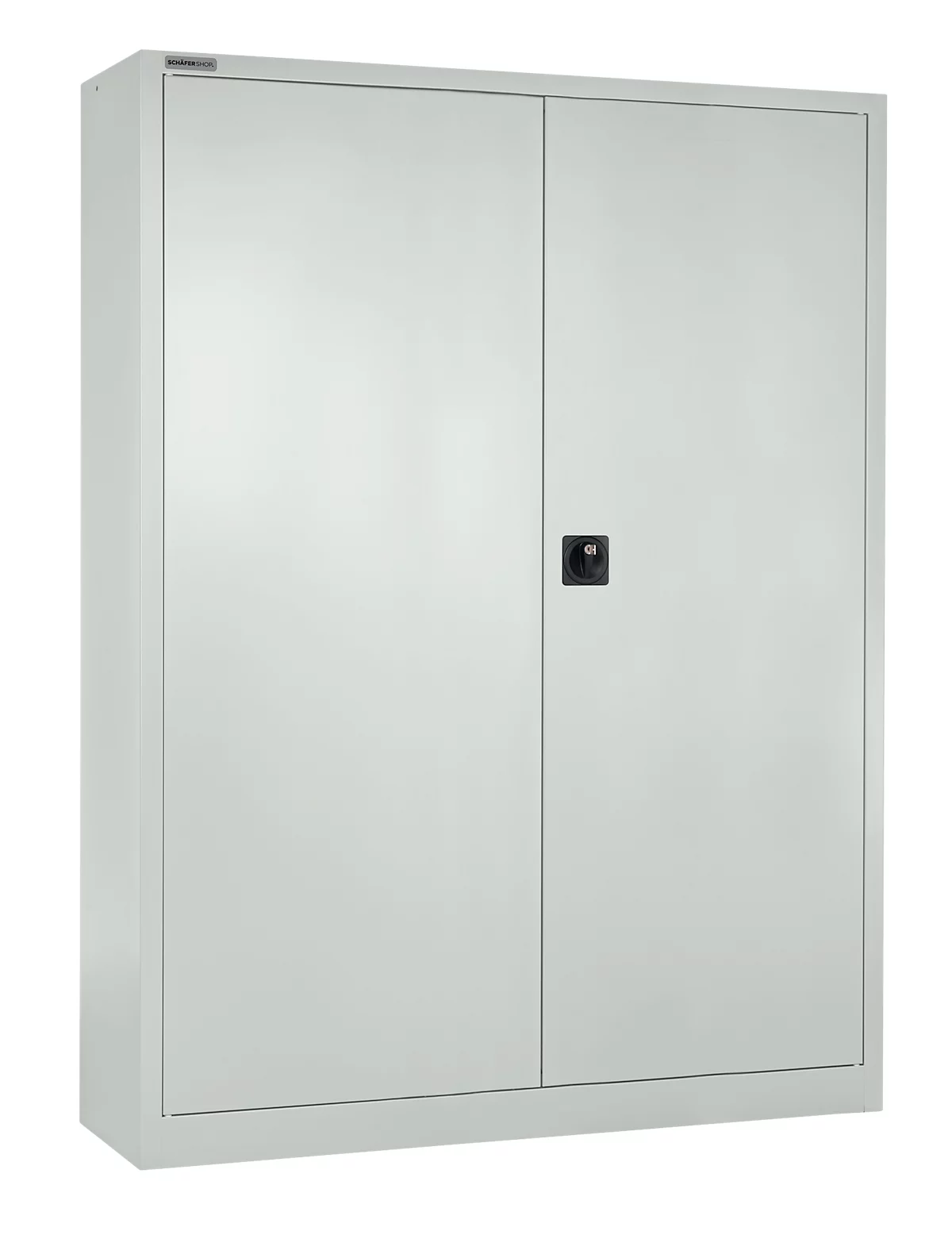 Schäfer Shop Select Armario de puertas batientes MS iCONOMY, acero, 5 alturas de archivo, ancho 1200 x fondo 400 x alto 1935 mm, gris claro RAL 7035