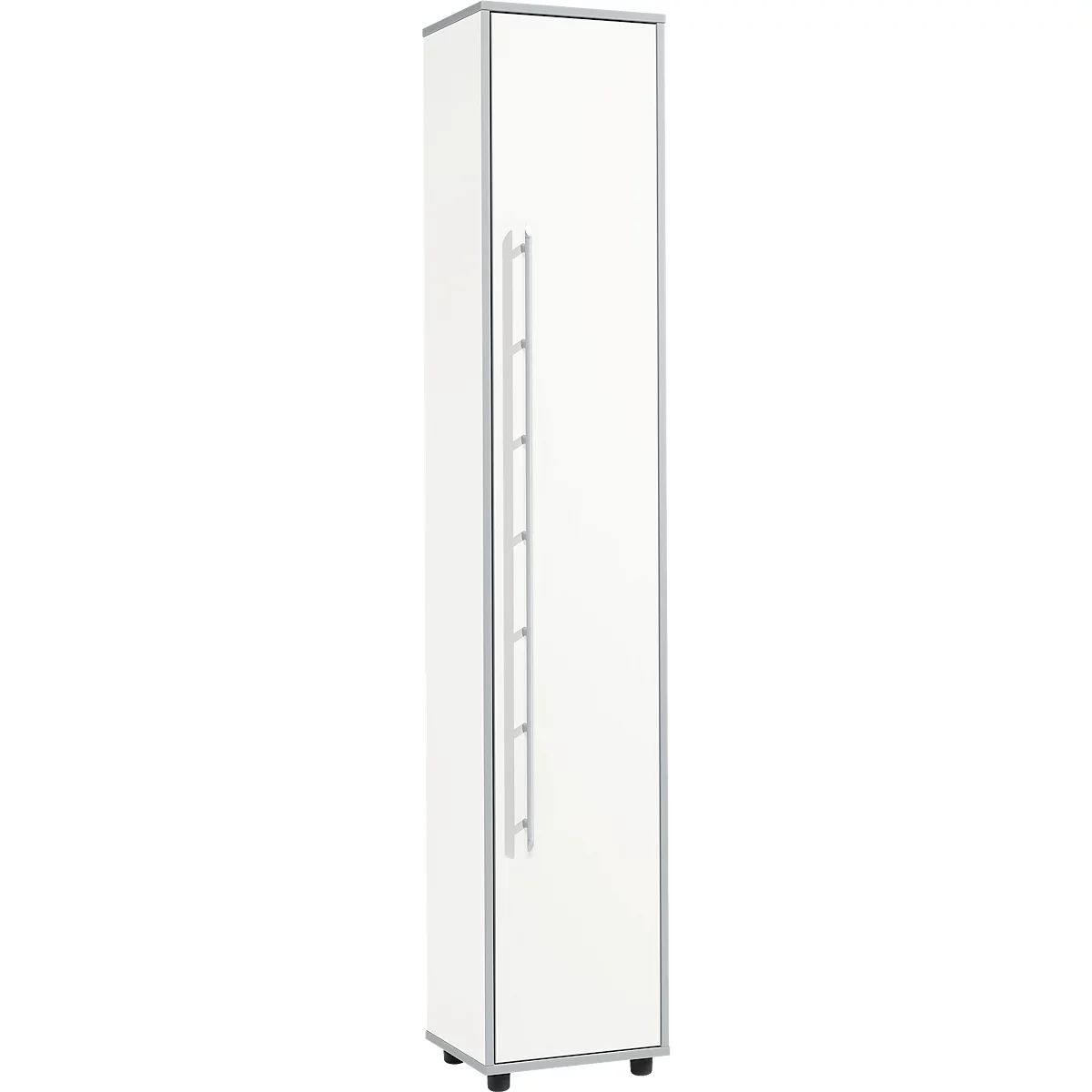 Schäfer Shop Select Armoire à dossiers Moxxo IQ, bois, 5 tablettes, 6 HC, L 401 x P 362 x H 2166 mm, blanc