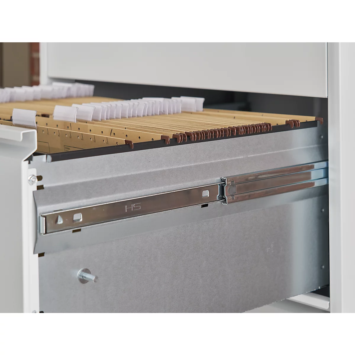 Schäfer Shop Select Armoire à dossiers suspendus, 2 rangées, cadre fermé, L 780 x P 580 x H 1365 mm + 50 dossiers suspendus, gratuits