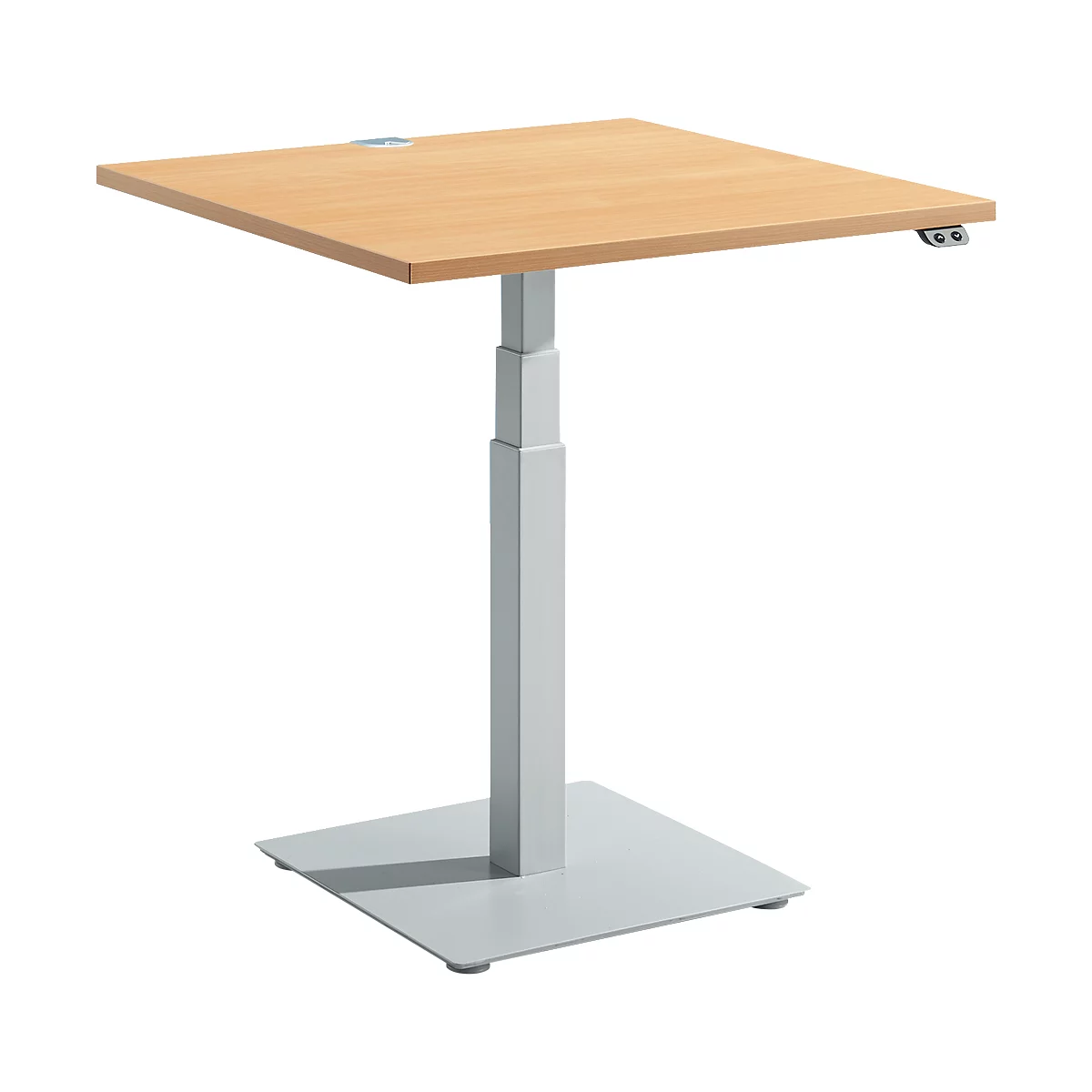 Schäfer Shop Select Beistelltisch FLEXXAS, elektrisch höhenverstellbar, ergonomisch, B 800 mm, Buche