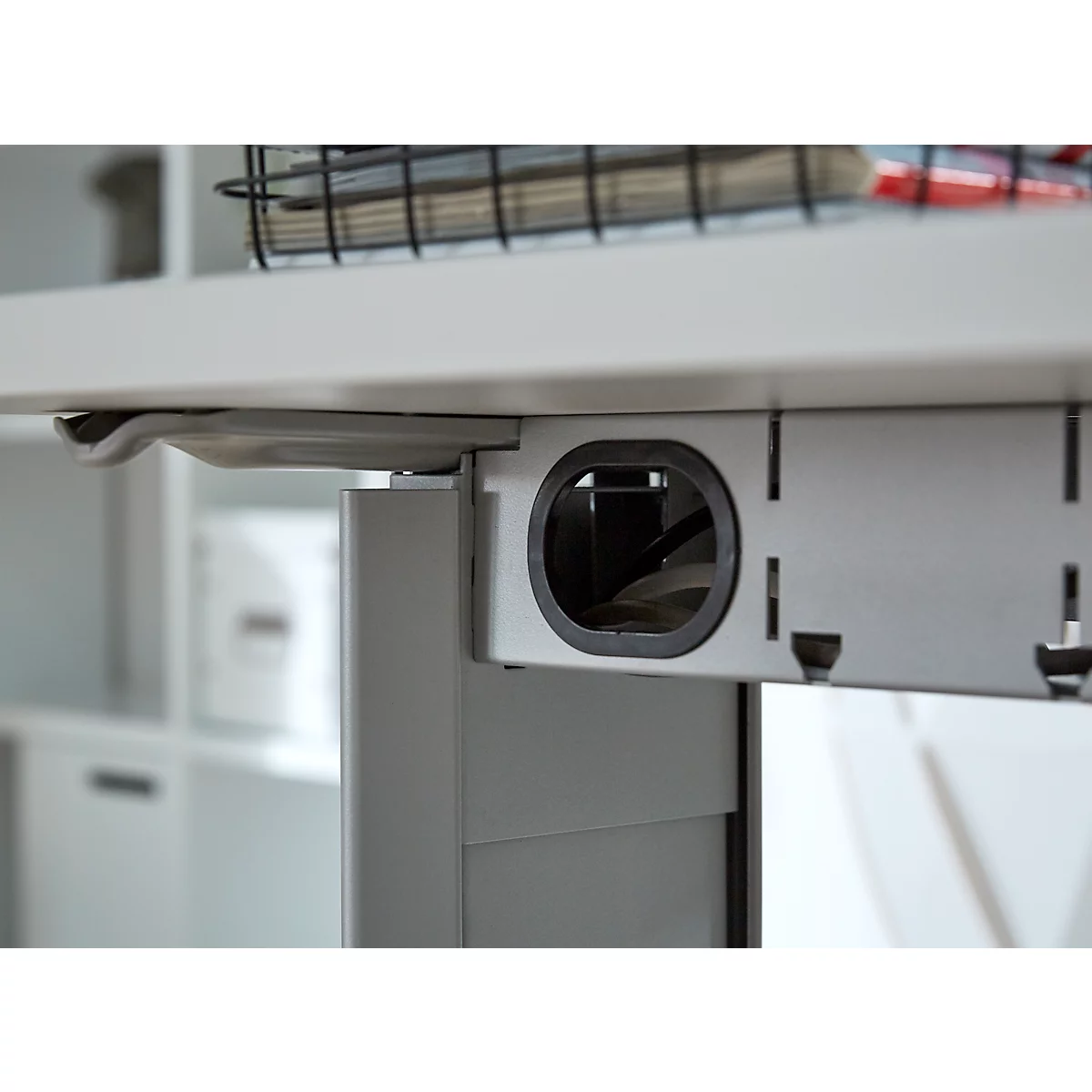 Schäfer Shop Select Büromöbelset 2-tlg. LOGIN C-Fuß Schreibtisch, B 1600 mm