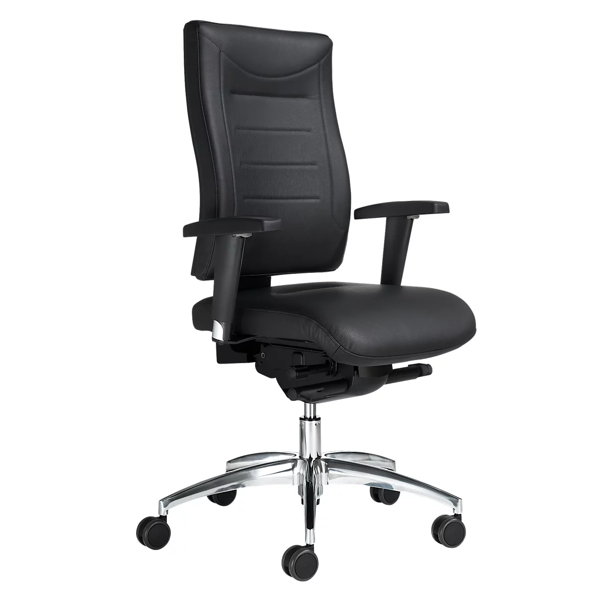 Schäfer Shop Select Bureaustoel SSI PROLINE P3+ DELUXE, 3D-mechanisme, zonder armleuningen, hoge rugleuning, zonder hoofdsteun