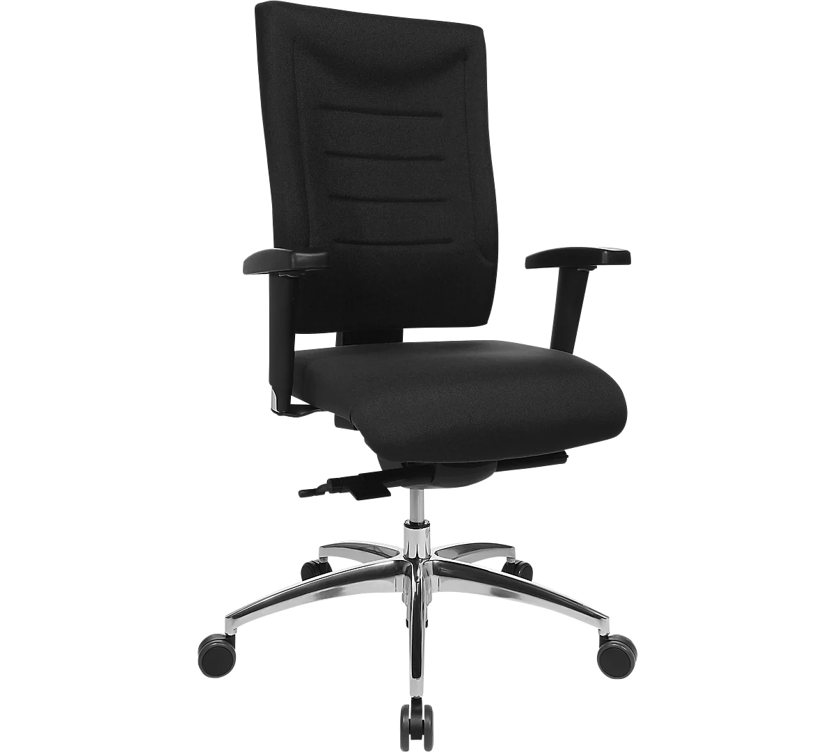 Schäfer Shop Select Bureaustoel SSI PROLINE P3+, synchroonmechanisme, zonder armleuningen, lendenwervelsteun, 3D-zitgewricht