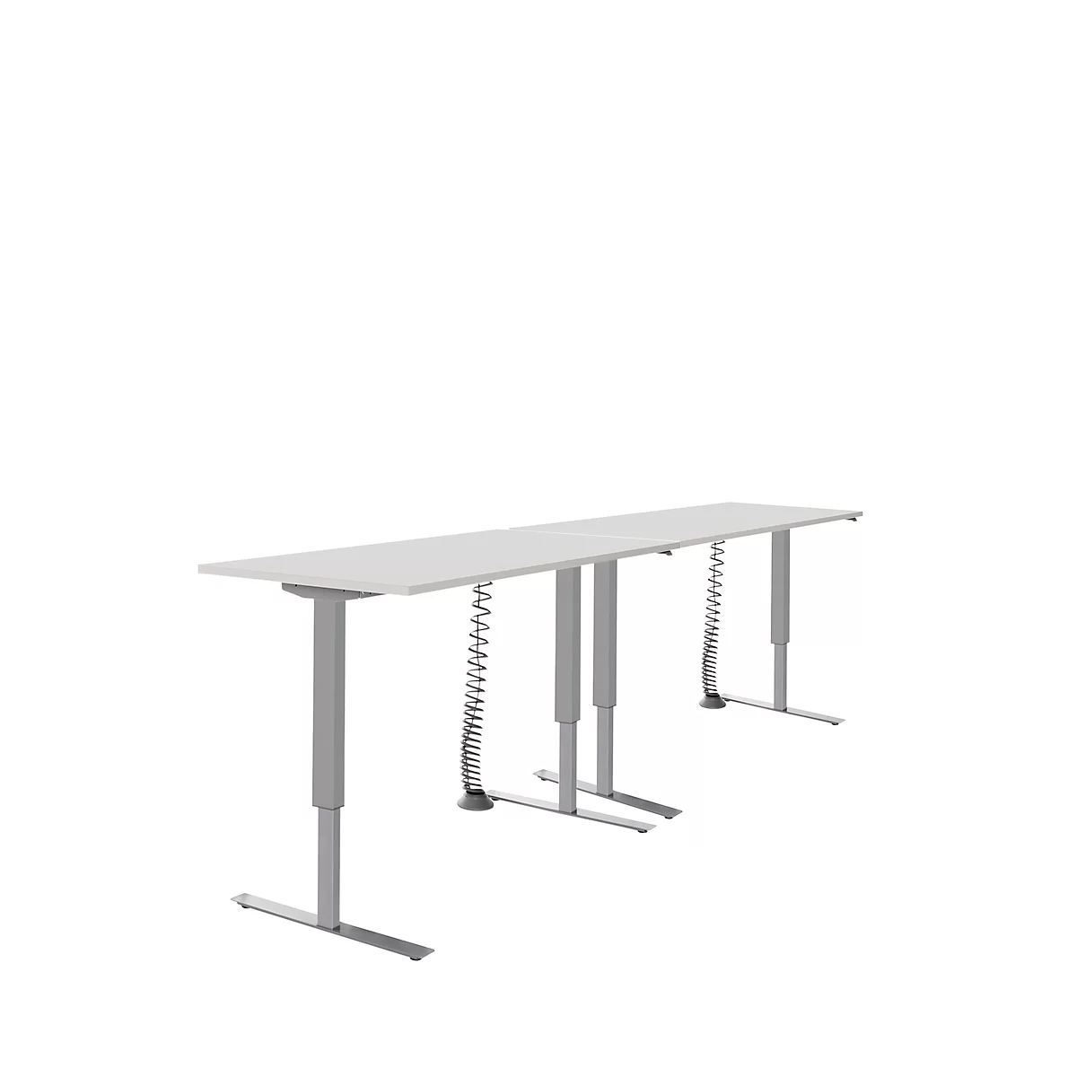 Schäfer Shop Select Bureautafel, eentraps elektrisch in hoogte verstelbaar, B 1600 mm, 2 stuks 