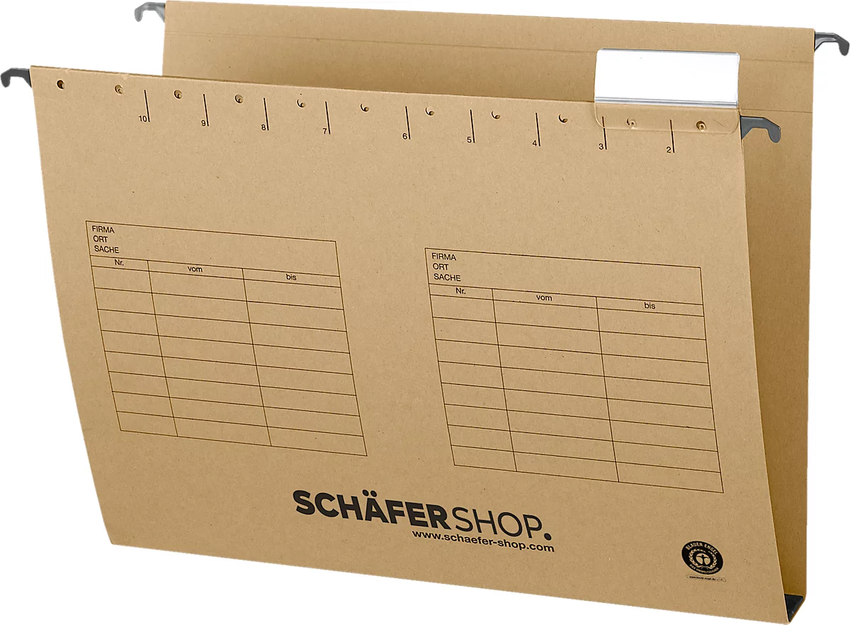 Schäfer Shop Select Carpeta colgante , apertura lateral, para formatos hasta DIN A4, 30 mm de ancho