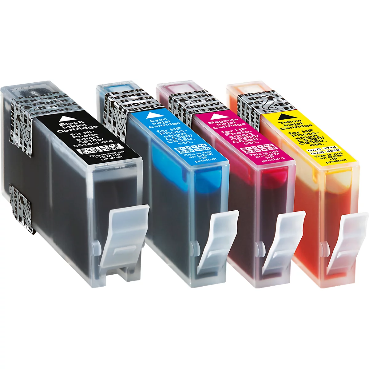 Schäfer Shop Select Cartouches d'encre, remplace HP 364XL (N9J74AE), Mixpack, noir, cyan, jaune, magenta