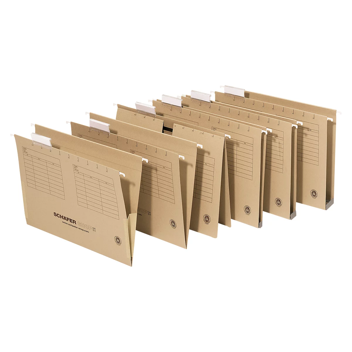 Schäfer Shop Select Dossier suspendu avec reliure en métal , format A4, 25 p.