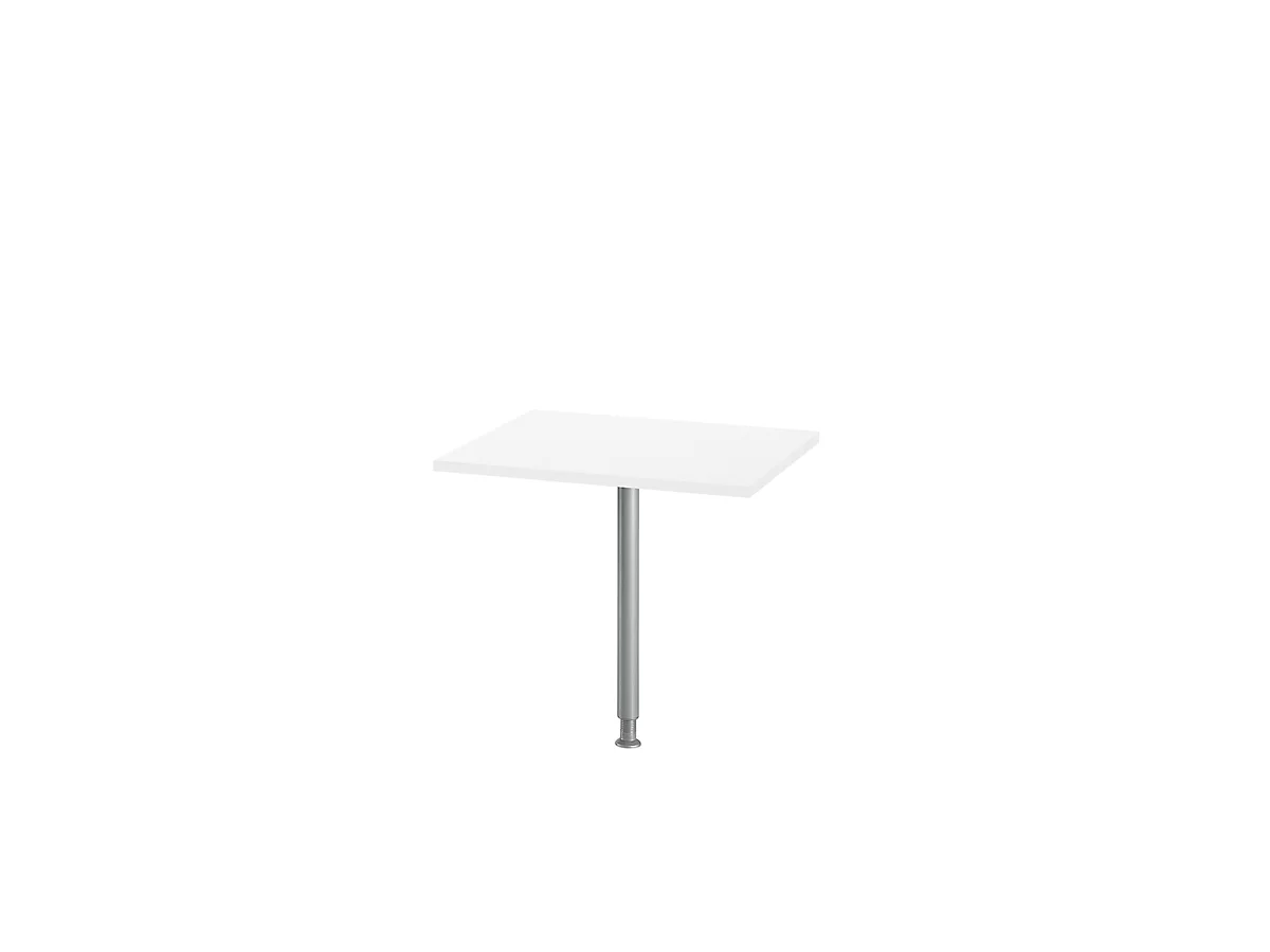 Schäfer Shop Select Elemento adicional mesa de reuniones, rectangular, 1000 x 700 mm, blanco