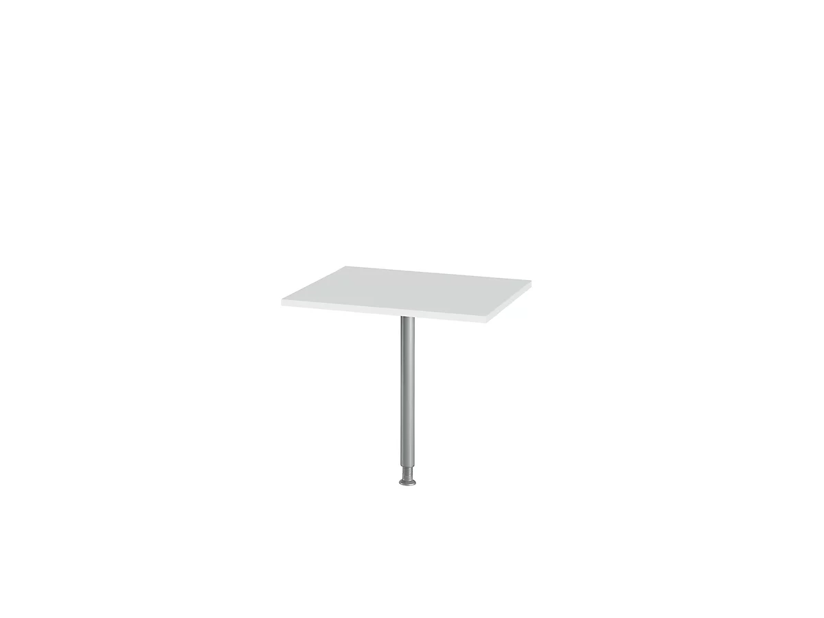 Schäfer Shop Select Elemento adicional mesa de reuniones, rectangular, 1000 x 700 mm, gris luminoso 