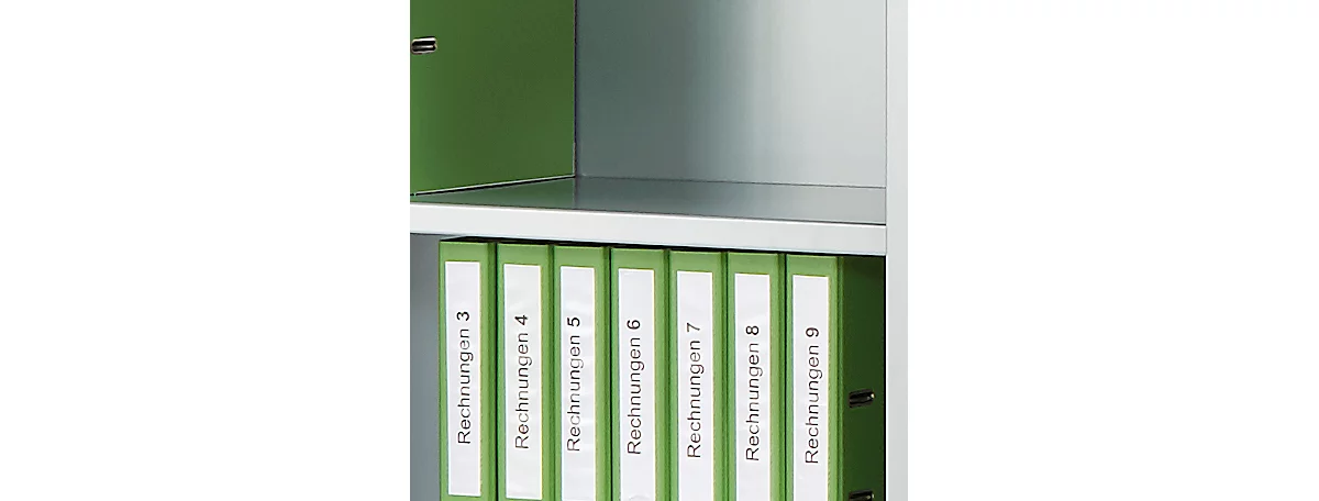 Schäfer Shop Select Estante intermedio, para armario de puerta corrediza, 1200 x 325 mm, 2 piezas