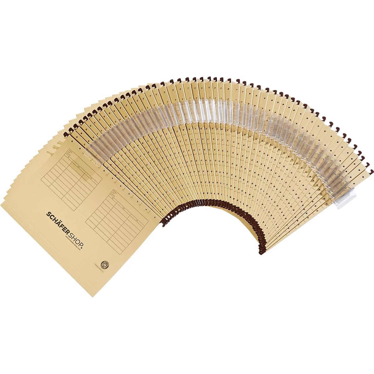 Schäfer Shop Select Hangmappenkast, 2 rijen, met gesloten wanden, B 780 x D 580 x H1350 mm + 50 gratis hangmappen