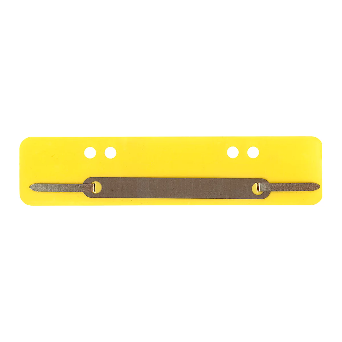 Schäfer Shop Select Hechtstroken, PP, geel, A5, metalen afdekstrip