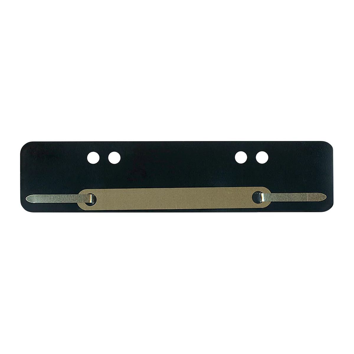 Schäfer Shop Select Hechtstroken, PP, zwart, A5, metalen afdekstrip