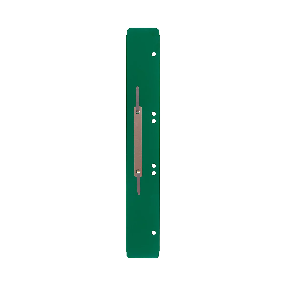 Schäfer Shop Select Heftstreifen, PP, dunkelgrün, DIN A4, Metall-Deckleiste