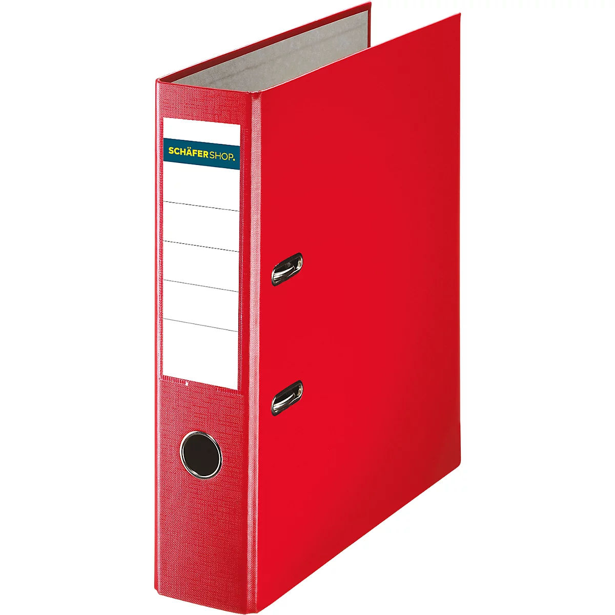 Schäfer Shop Select Kunststoffordner, 75 mm, rot