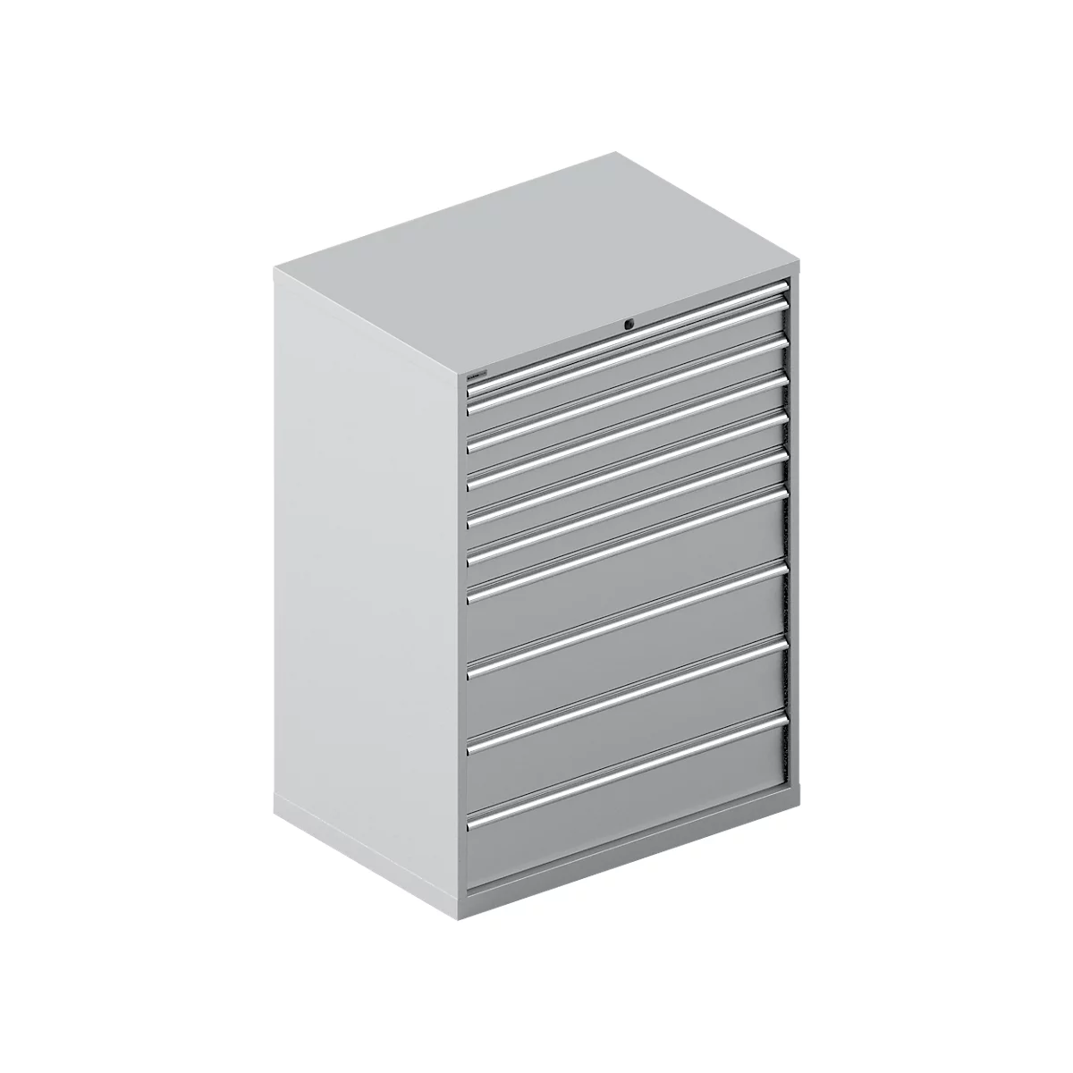 Schäfer Shop Select Ladekast 54-36 10 wit aluminium/aluminium wit/aluminium wit