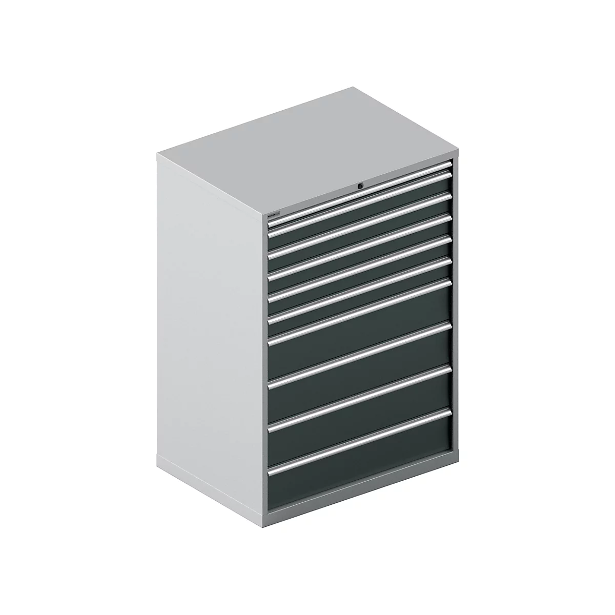 Schäfer Shop Select Ladekast 54-36 10 wit aluminium/antracietgrijs wit