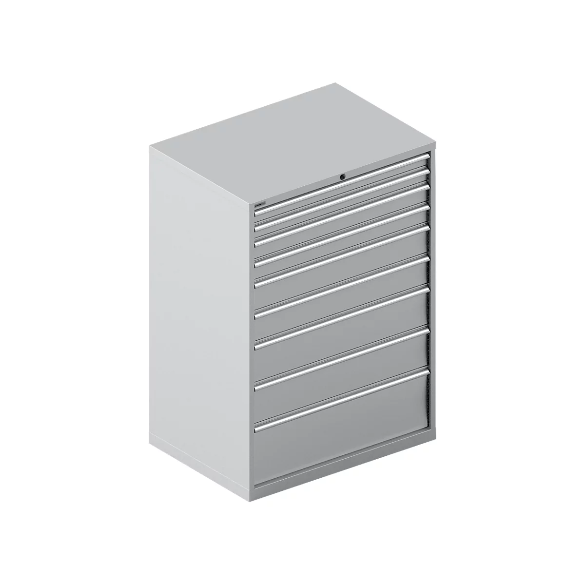 Schäfer Shop Select Ladekast 54-36 9 wit aluminium/aluminium wit/aluminium wit