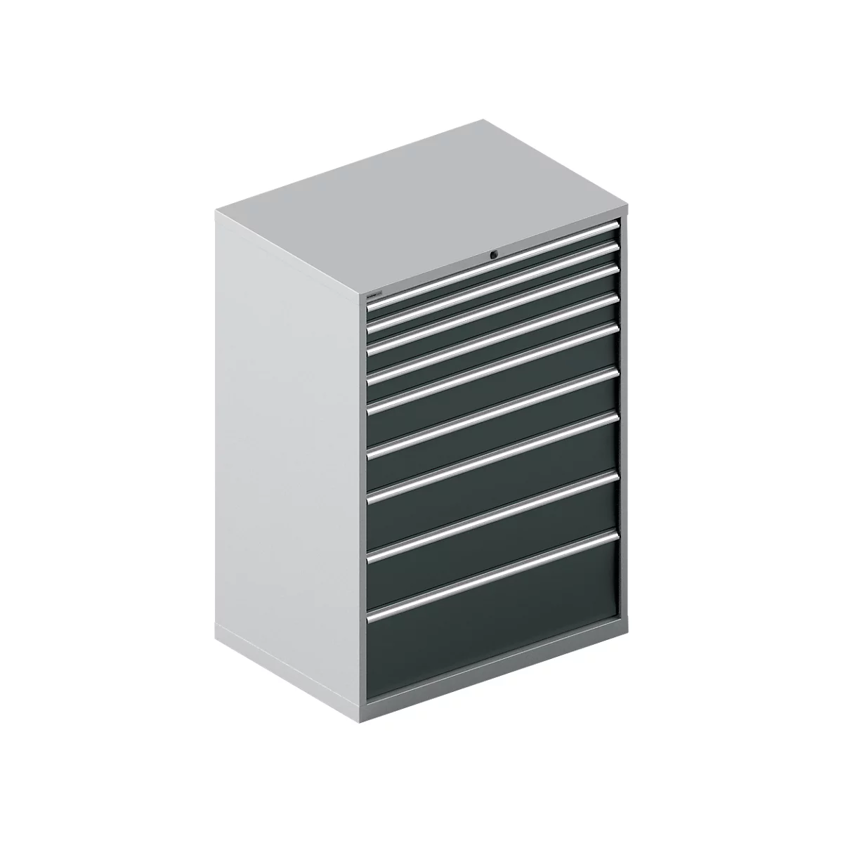 Schäfer Shop Select Ladekast 54-36 9 wit aluminium/antracietgrijs wit