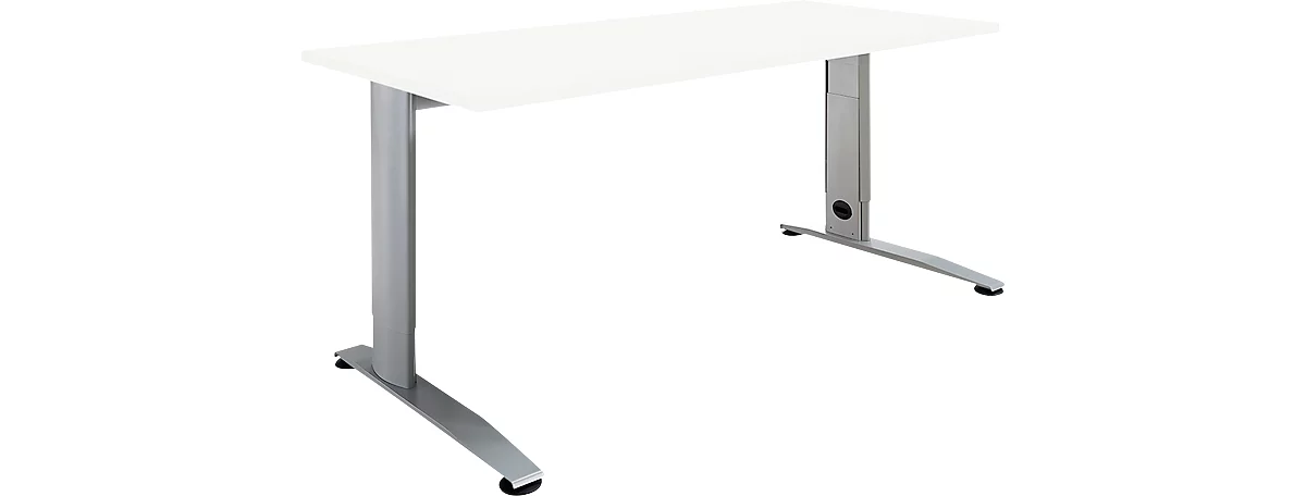 Bureau Workspace 160cm wit in hoogte verstelbaar