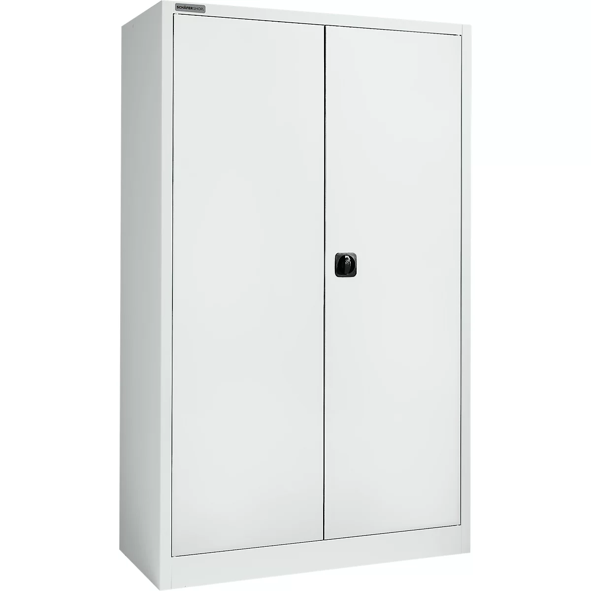 Schäfer Shop Select Magazinschrank, 10 Fachböden, ohne Ausstattung, B 1200 x T 500 x H 1935 mm, Stahl, lichtgrau