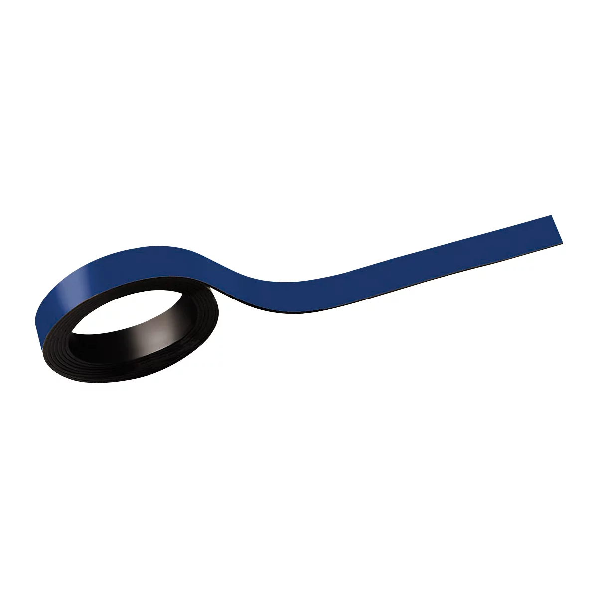 Schäfer Shop Select Magnetstreifen, beschriftbar, L 1000 x B 10 mm, 2 Stück, blau