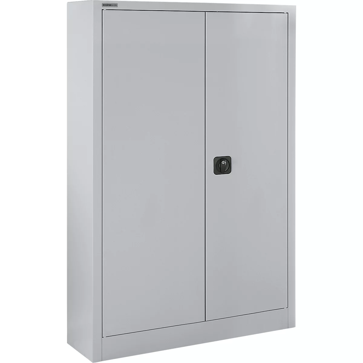 Schäfer Shop Select materiaalkast MSI 16409, B 950 x D 400 x H 1535 mm, 3 etages, staal, alu wit RAL 9006