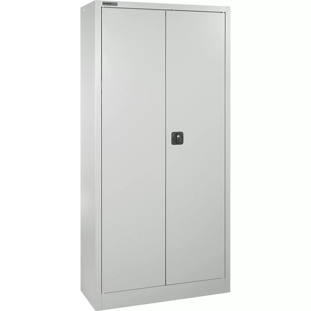 Schäfer Shop Select Materiaalkast MSI 2409, staal, 6 legborden, B 950 x D 400 x H 1935 mm, lichtgrijs 