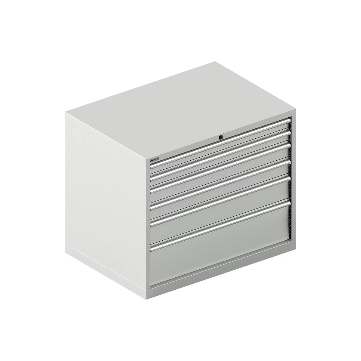Schäfer Shop Select Meuble à tiroirs 54-36 6 gris clair/gris clair
