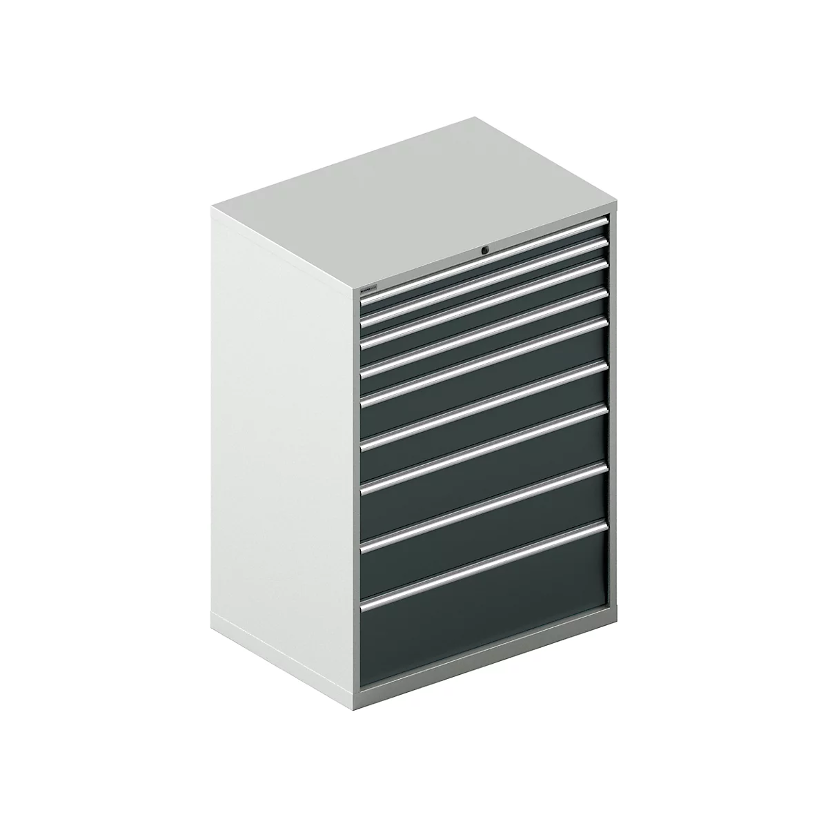 Schäfer Shop Select Meuble à tiroirs 54-36 9 gris clair/gris anthracite