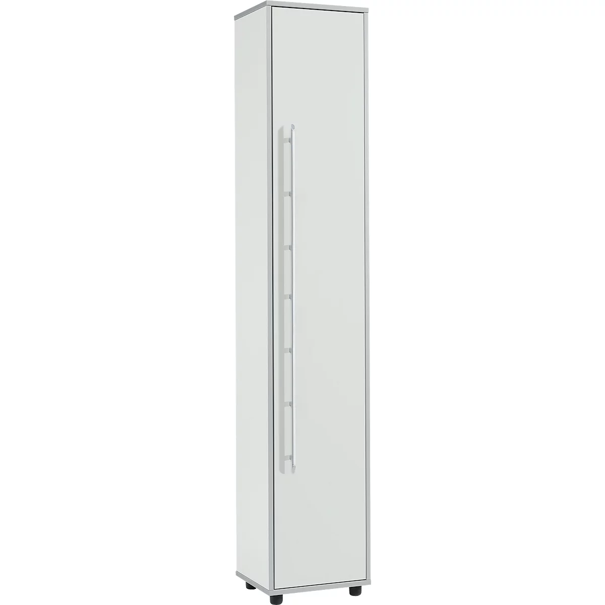 Schäfer Shop Select Moxxo IQ archivador, madera, 5 baldas, 6 OH, An 401 x Pr 362 x Al 2166 mm, gris claro