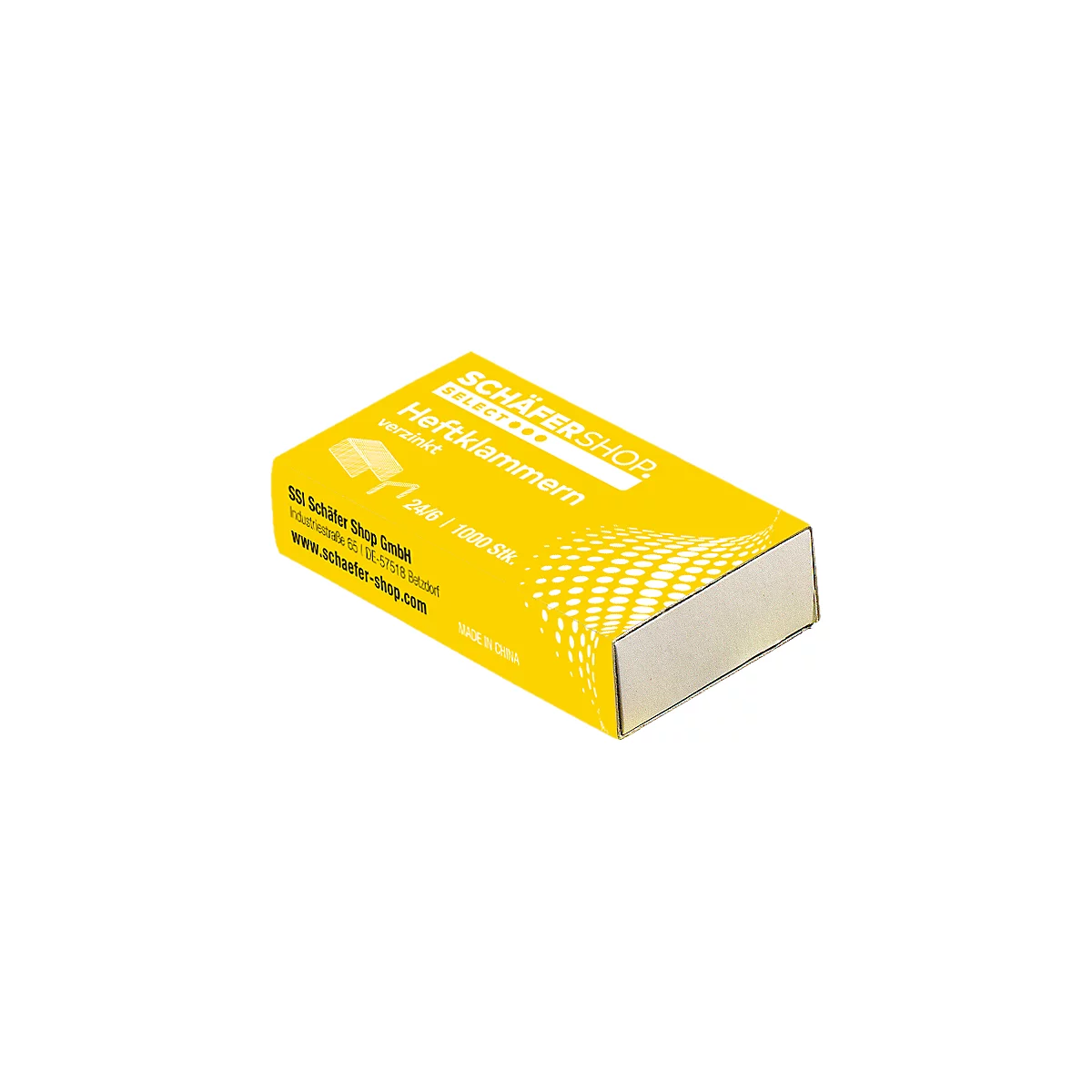 Schäfer Shop Select nietjes, type 24/6, 10 x 1000 stuks