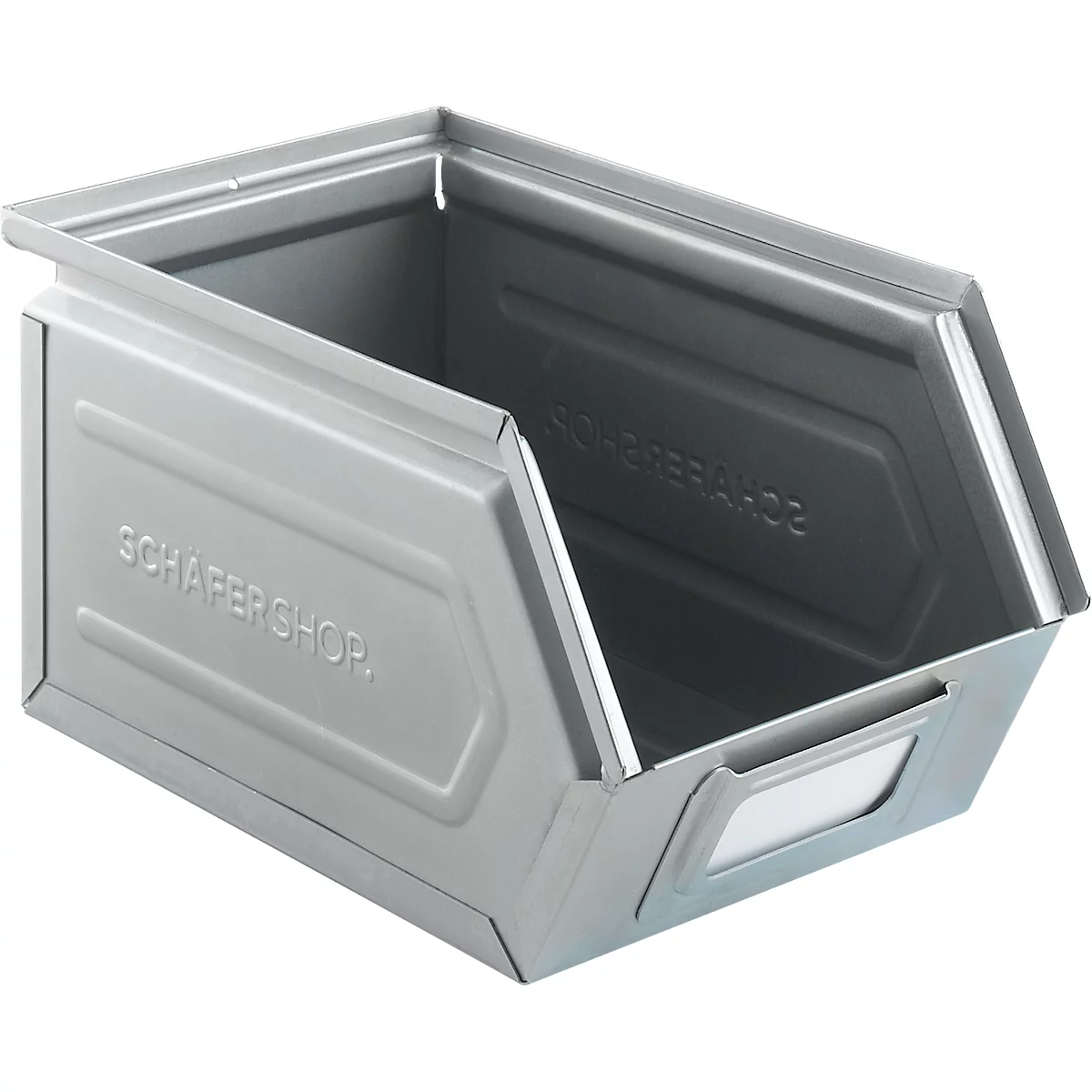 Schäfer Shop Select open opbergbox, staal, L 238 x B 149 x H 128 mm, 3,5 l, 8 kg, elektrolytisch verzinkt