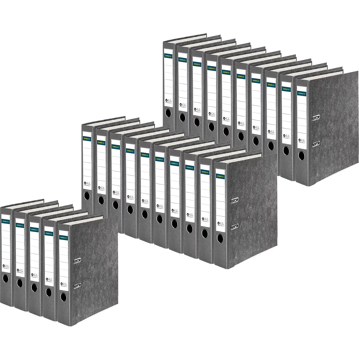 Schäfer Shop Select ordner, A4, rugbreedte 50 mm, 25 stuks, grijs