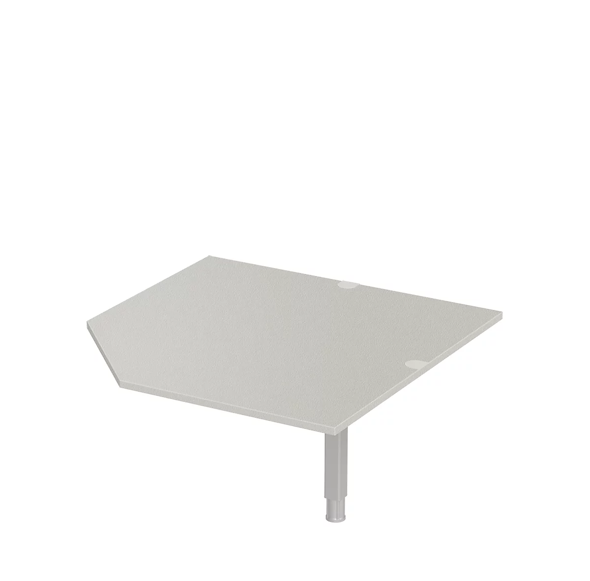 Schäfer Shop Select Placa angular PLANOVA ergoSTYLE, CAD, W 1200, gris claro