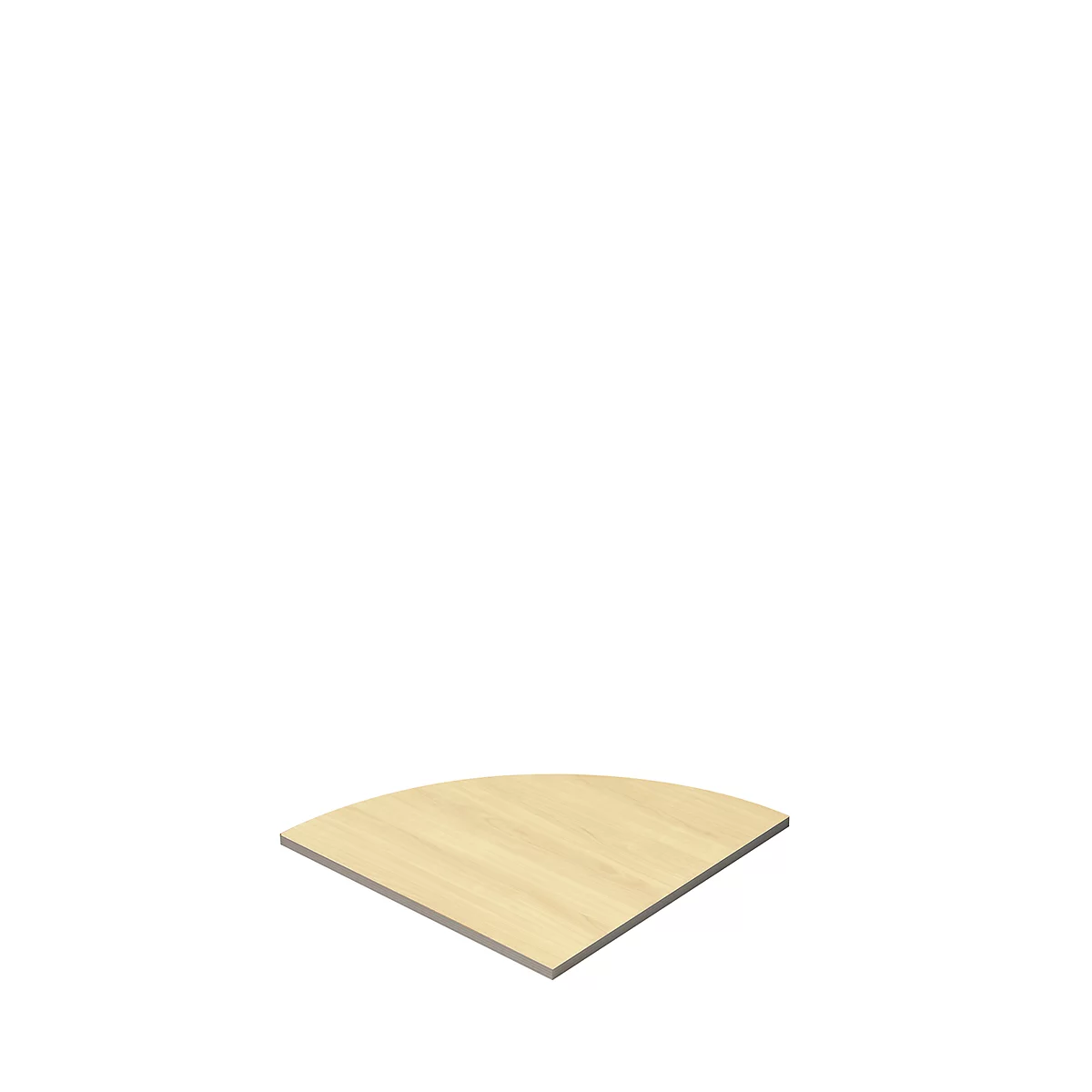 Schäfer Shop Select Plateau de chaînage Moxxo IQ, 90°, ¼ de cercle, l. 800 x P 800 mm, coloris érable