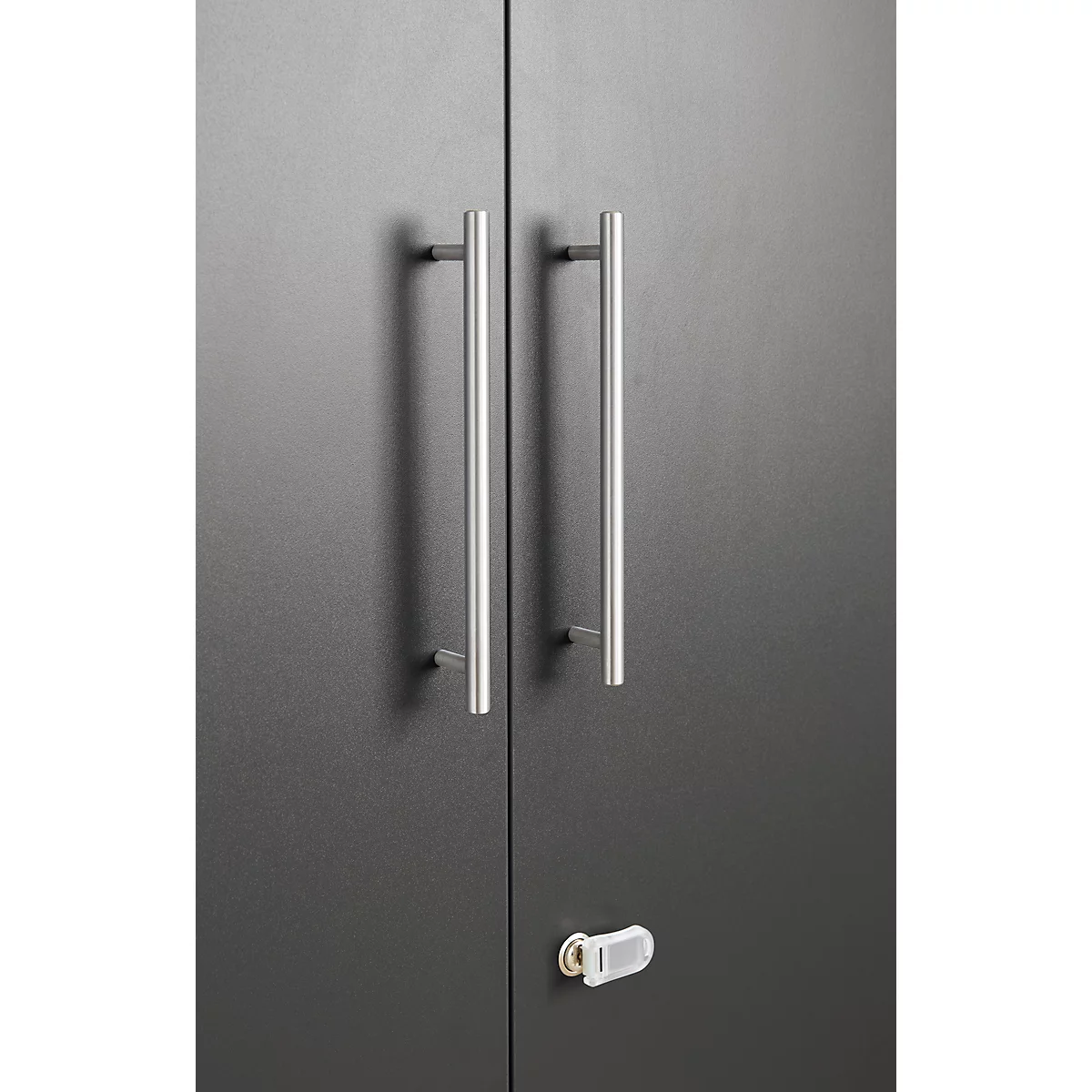 Schäfer Shop Select Regal, B 800 x T 420 x H 1514 mm, 4 OH & 3 Fachboden, graphit