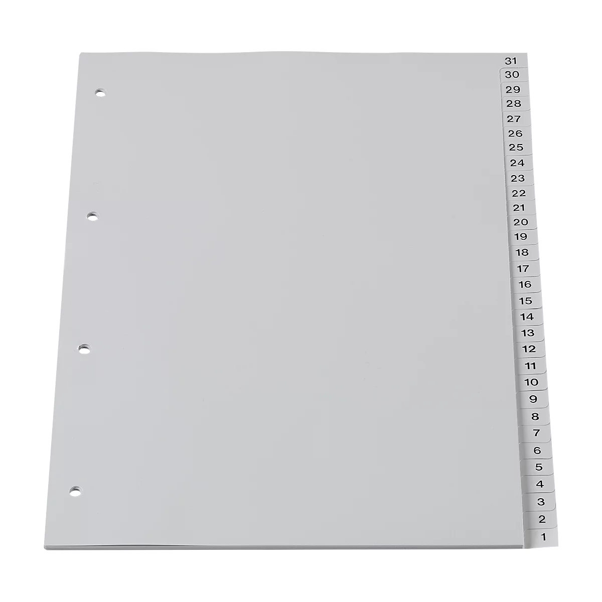 Schäfer Shop Select Rücklaufendes PP-Register, Zahlen 31-1