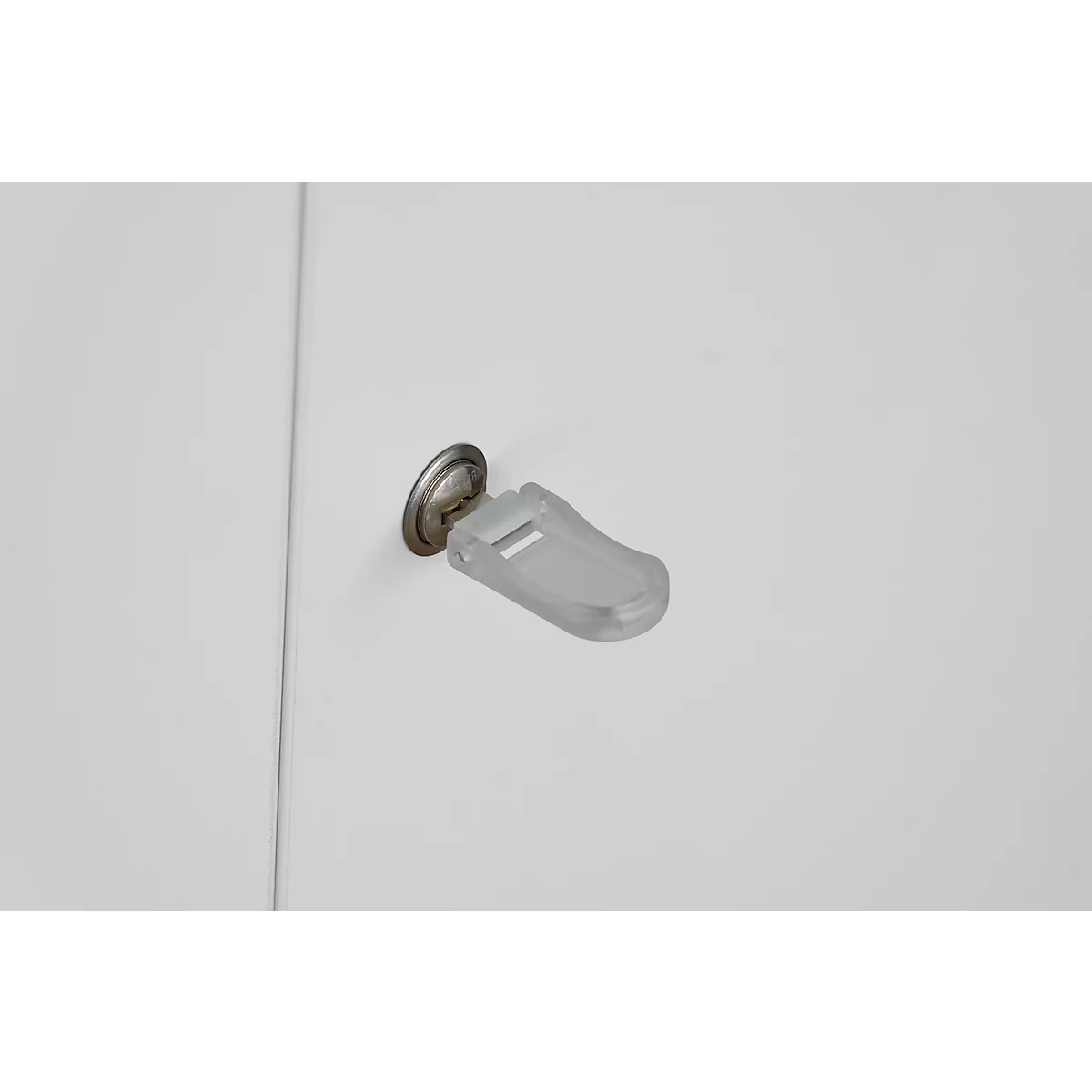 Schäfer Shop Select Schrank Start Off, 2 OH, abschließbar, B 800 x T 420 x H 788 mm, Holz, graphit/graphit