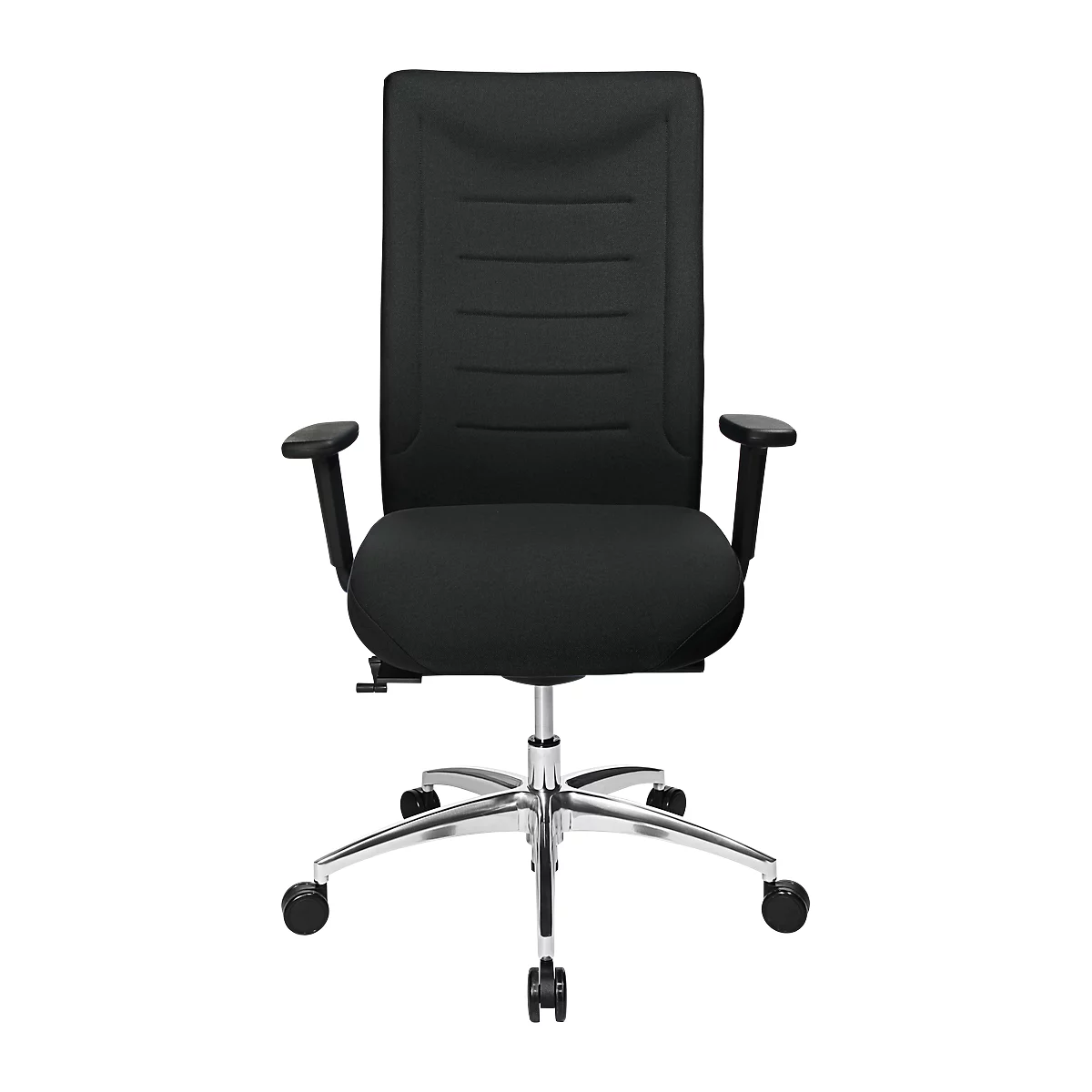 Schäfer Shop Select Silla de oficina SSI Proline XXL, mecanismo sincronizado, con reposabrazos, hasta 150 kg, negra