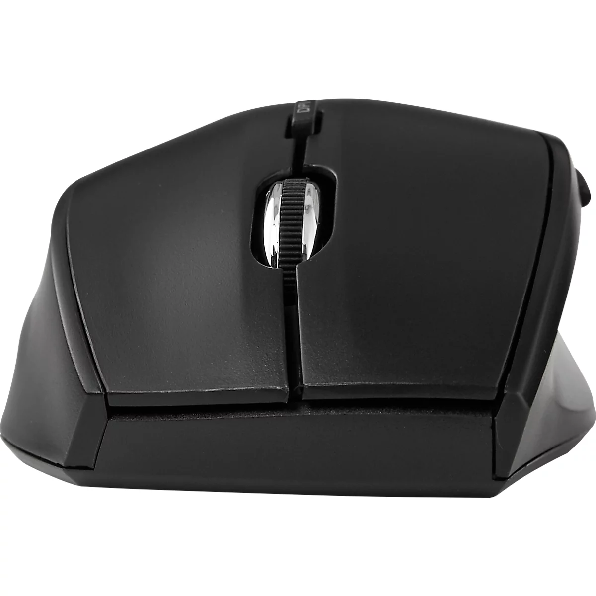 Schäfer Shop Select Sparset Funktastatur & Funkmaus Highline, QWERTZ, Handballenauflage, Maus mit 5 Tasten, bis 1600 dpi, bis 10 m, schwarz-silber